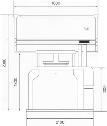 SCM knitting / textile machine : flush fabric 5