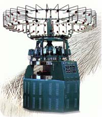 SCM knitting / textile machine : high pile 1